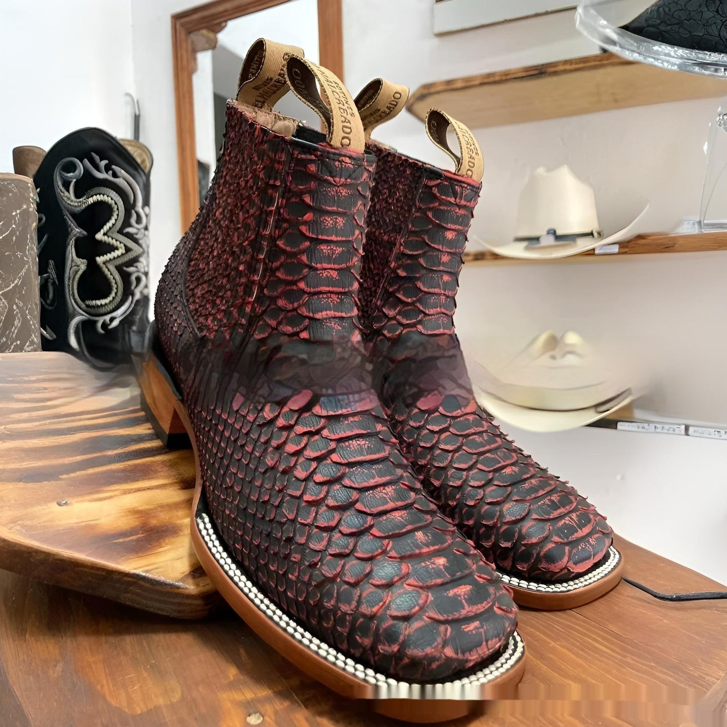 European And American Retro Men's Ankle Boots