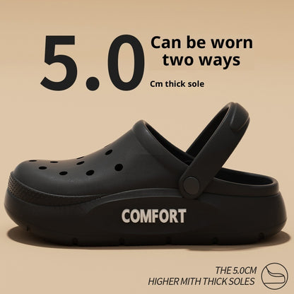 Men's Perforated Shoes For Summer Outdoor Wear With A Cushioned Stepping Sensation