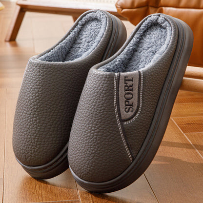 Warm Men's Casual Cotton Slippers