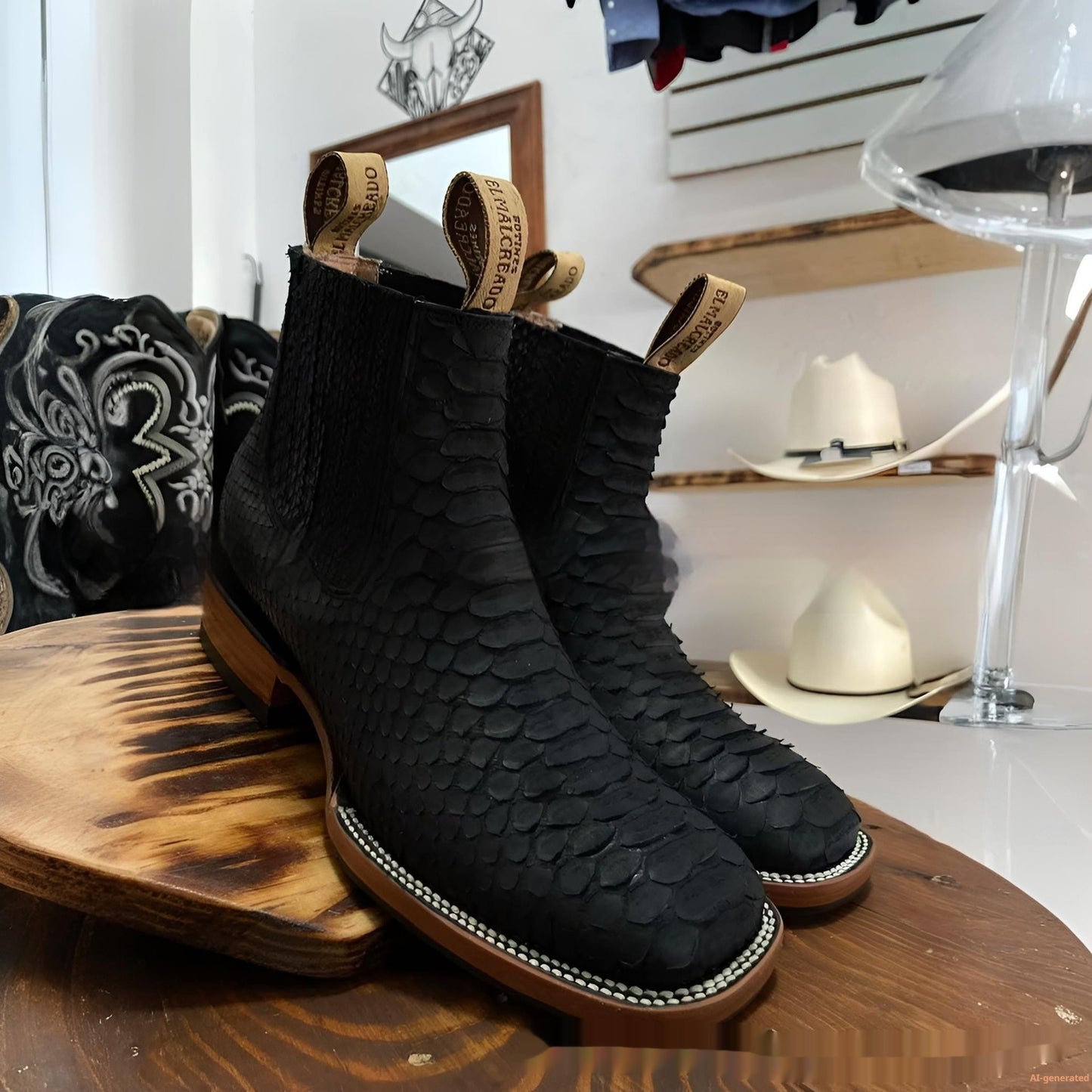 European And American Retro Men's Ankle Boots