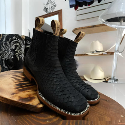 European And American Retro Men's Ankle Boots