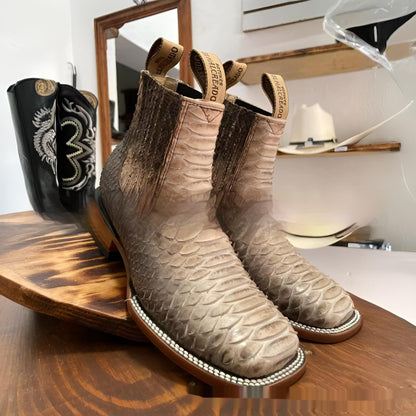 European And American Retro Men's Ankle Boots