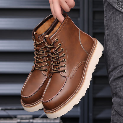 Men's Waterproof Anti-slip Martens Boots
