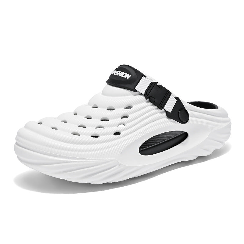 Men's Simple And Stylish Casual Platform Slippers