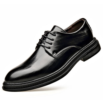 Men's Suit Leather Shoes Autumn And Winter Dress Wedding Groom Lace-up