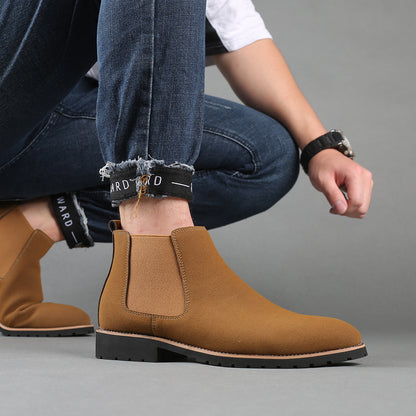 Fashion Martin Male High-top Worker Boots