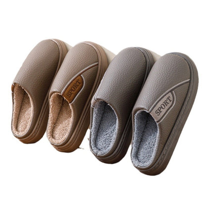 Warm Men's Casual Cotton Slippers