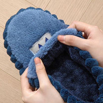 New Fleece-lined Thickened Cotton Slippers